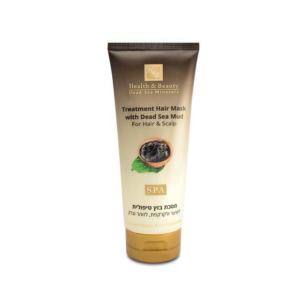 Tratament masca pentru par si scalp cu namol de la dead sea, health and beauty dead sea, 200 ml