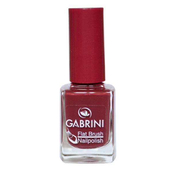 Lac de unghii gabrini, flat brush, culoare intensa, nuanta 345, 13 ml