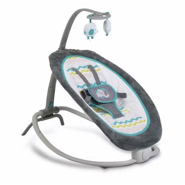 Balansoar cu vibratii pentru bebelusi Cangaroo Remy Turquoise