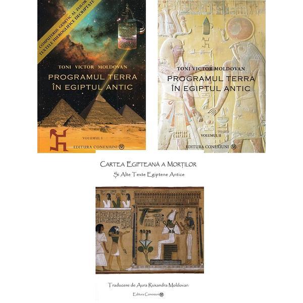 Pachet Programul Terra in Egiptul Antic - Toni Victor Moldovan, editura Conexiuni