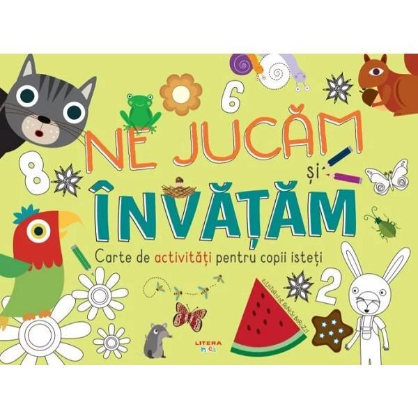 Ne jucam si invatam. Cartea de activitati pentru copii isteti, editura Litera