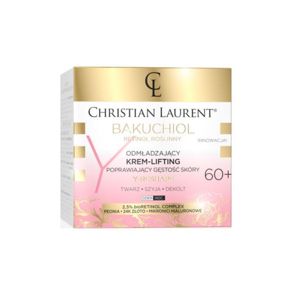 Crema de fata, Christian Laurent, bioBakuchiol Y-Reshape, Rejuverating and Skin Density Improving Cream-Lifting 60+, 50 ml #60 imagine 2022