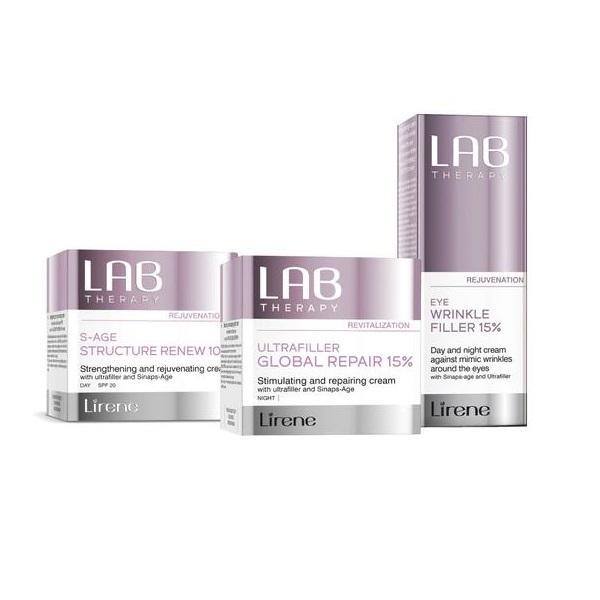 Set LIRENE Terapie la Nivel Celular (Cremă de zi - 50ml, Crema de noapte Sinaps-Age - 50ml, Crema de zi si de noapte Sinaps-age si Ultrafiller - 15ml