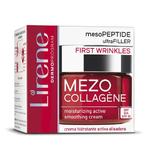 Crema de zi hidratanta si netezitoare pentru estomparea primelor riduri, LIRENE Mezo-Collagene SPF 10, 50ml