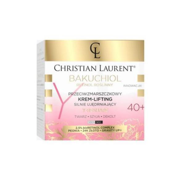 Crema de fata, Christian Laurent, bioBakuchiol Y-Reshape, Anti-Wrinkle Intensely Firming Cream-Lifting 40+, 50 ml #40 imagine 2022