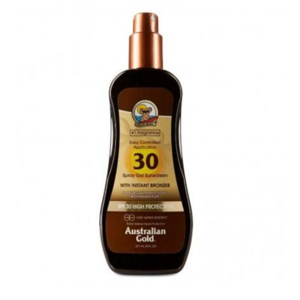 Spray gel, australian gold, spf 30, 237 ml