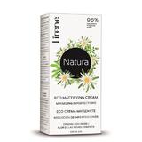 Crema de zi ECO, matifianta, Lirene Natura, cu extract organic de floare de colt, 95% ingrediente de origine naturala, 50ml