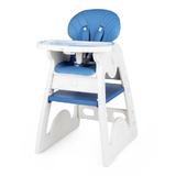 Scaun de masa Juju Eat&Play V2, Albastru