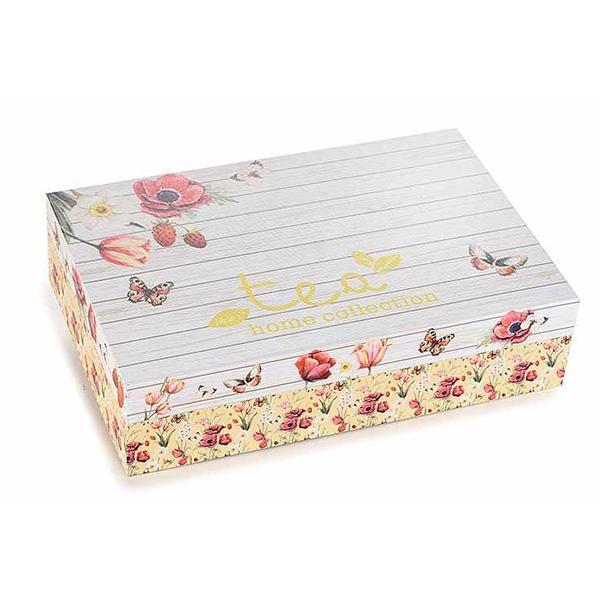 Cutie pentru ceai 6 compartimente din lemn tea - decorer