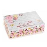 Cutie pentru ceai 6 compartimente din lemn decor Floral - Decorer 