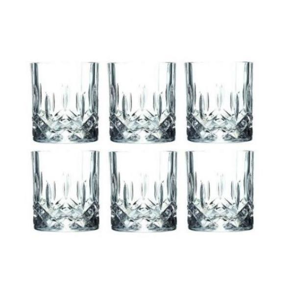Set 6 pahare whiskey,sticla cristalina superioara 21 cl
