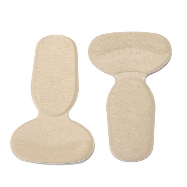 Set 2 branturi cu pernite pentru pantofi, crem