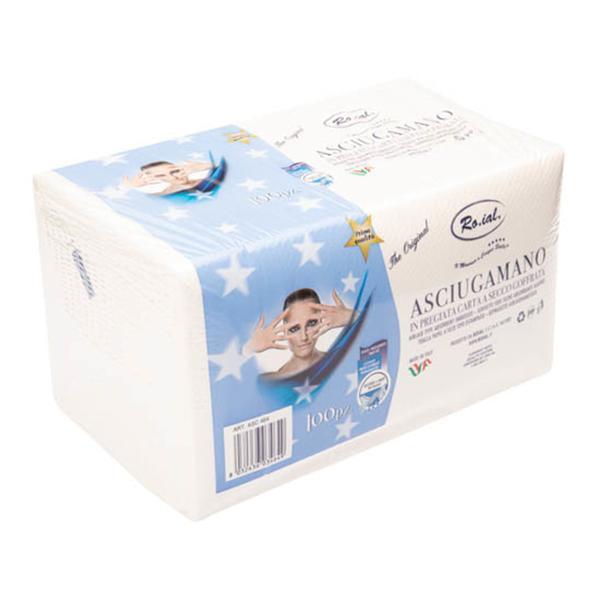 Prosop absorbant de unica folosinta gofrat 40x70cm, Roial, 100 buc esteto.ro