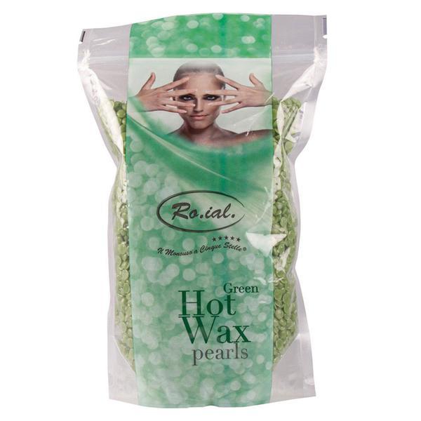 Ceara pentru epilare traditionala perle, green, roial, 800g
