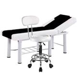 Pat cosmetica Alb-Negru + Scaun rotativ Alb OEM