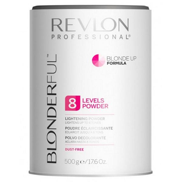 Pudra Decoloranta - Revlon Professional Blonderful Blonde Up Formula 8 Levels Powder, 500 ml
