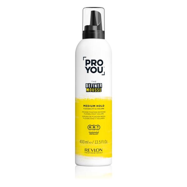 Spuma pentru par fixare medie - revlon professional pro you the definer mousse medium hold, 400 ml