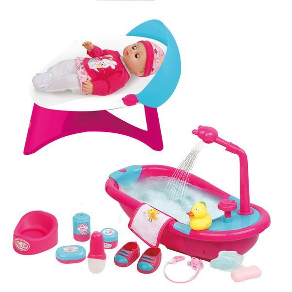 Set de joaca cu papusa,3 in 1 tutu love