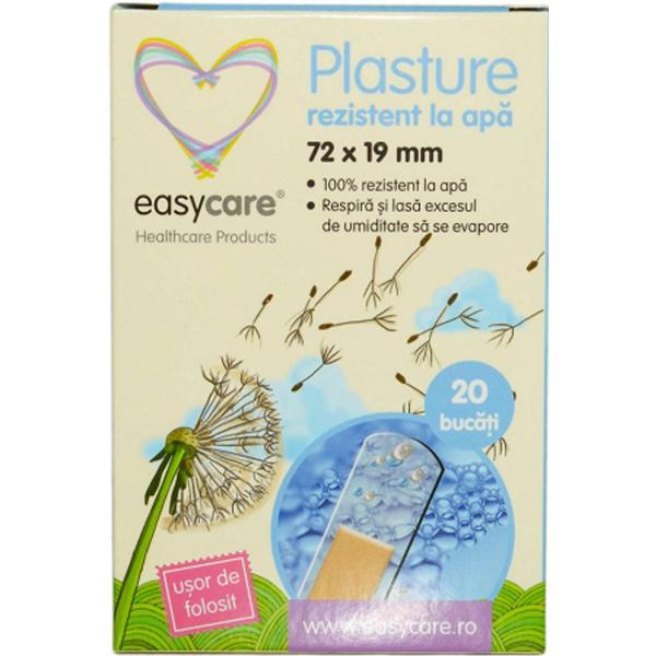 Plasturi Rezistenti la Apa Easy Care, 72x 19mm, 20 buc