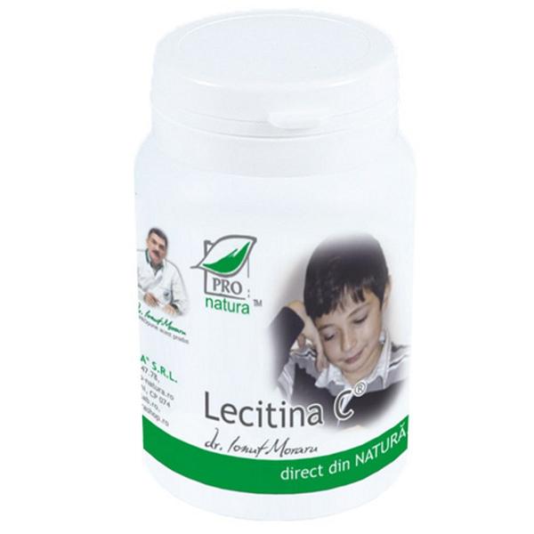 Lecitina c pro natura medica, 60 capsule