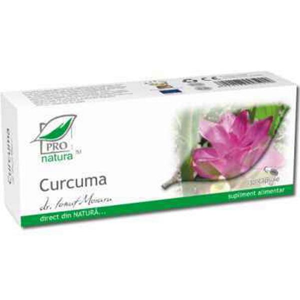 Curcuma Pro Natura Plus Medica, 30 capsule