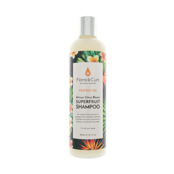 Sampon pentru par cret african citrus - flora and curl, 300 ml