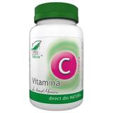 Vitamina C cu Zmeura Pro Natura Medica, 60 capsule