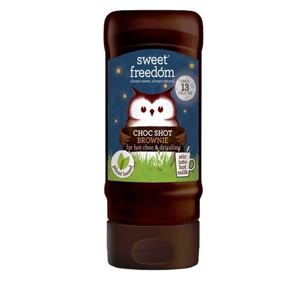 Sirop de ciocolata cu brownie choc shot brownie sweet freedom, 320 g