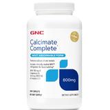 Calciu Citrat Malat Calcimate Complete 800 mg GNC, 240 capsule