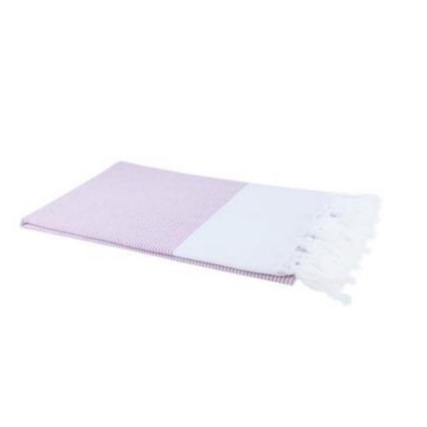 Pst216 - prosop plaja hamam, nautica lila, size 100×180 cm