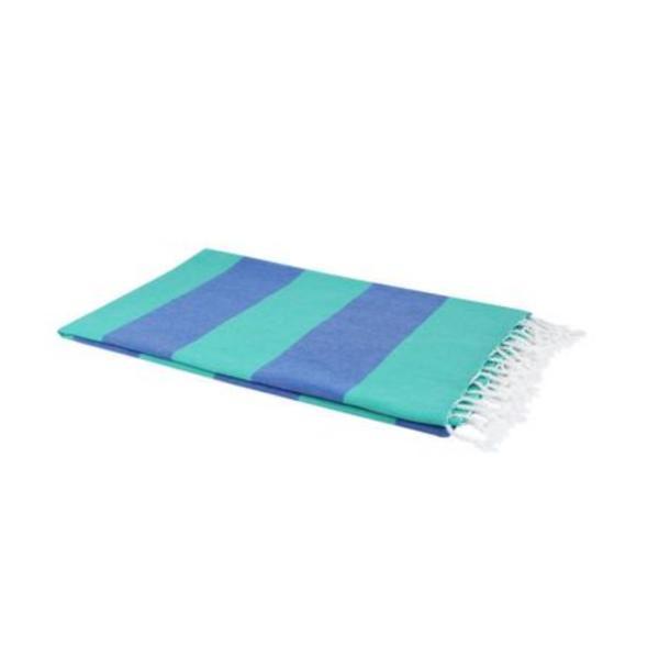 Pst186 - prosop plaja hamam, poseidon-green, size 100×180 cm