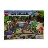 Set de constructie LEGO Minecraft 4 in 1, My world, 178 piese, 6 ani