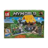 Set de constructie LEGO Minecraft, My world, 221 piese, 4 in 1, 6 ani