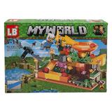 Set de constructie LEGO Minecraft, My world, 227 piese, 4 in 1, 6 ani