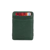 Portofel Magic Wallet Hunterson, unisex, piele naturala, protectie furt date RFID - Verde