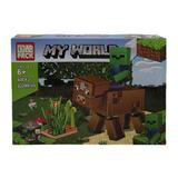 Set de constructie LEGO Minecraft, Bou, My world, 233 piese