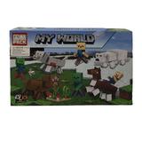 Set de constructie LEGO Minecraft, My world, 201 piese