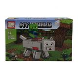 Set de constructie LEGO Minecraft, My world, Pisica, 207 piese
