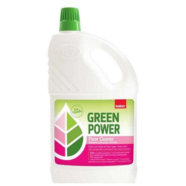 Detergent Lichid pentru Pardoseli – Sano Green Power Floor Cleaner, 2000 ml