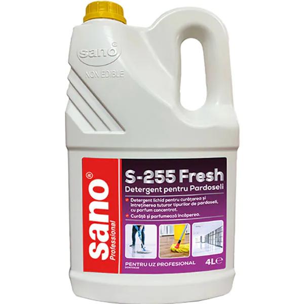 Detergent Profesional pentru Pardoseli S-255 – Sano Professeional Floor S-255, 4000 ml