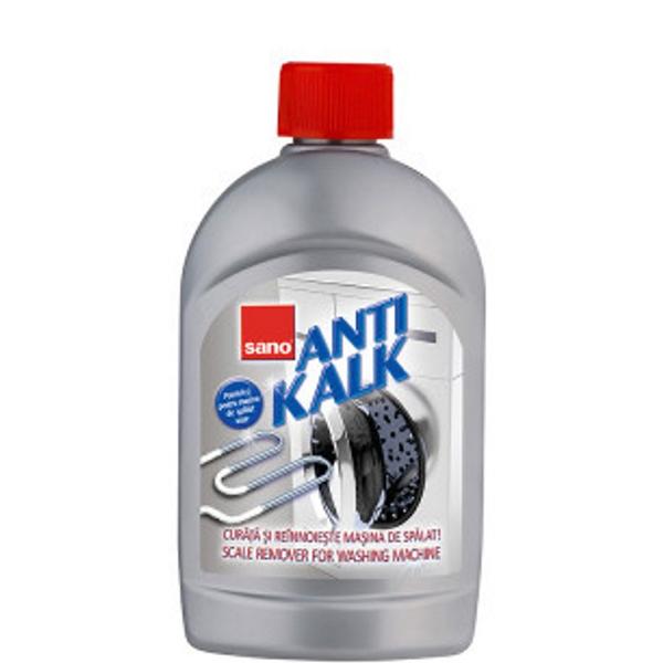 Solutie Anticalcar pentru Masina de Spalat – Sano Anti Kalk for Washing Mashines, 500 ml