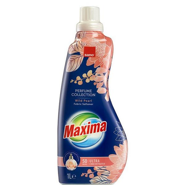 Balsam super concentrat si parfumat - sano maxima parfume collection wild pearl ultra concentrated fabric softener, 1000 ml