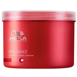 Masca pentru Par Vopsit cu Structura Puternica - Wella Professionals Brilliance Treatment 500 ml