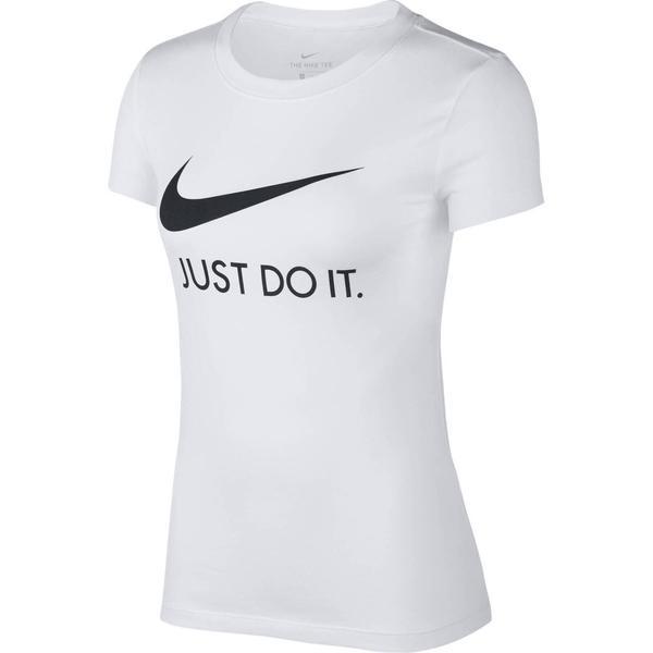 Tricou femei nike sportswear just do it ci1383-100, l, alb