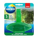 Odorizant Toaleta Verde - SanoBon Toilet Rim Block Green Forest , 55 g