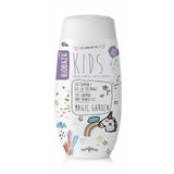Sampon & gel de dus natural pentru copii Magic Garden Biobaza, 250 ml