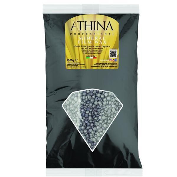 Ceara Athina profesional mineral film wax Silver, 1000g 1000g
