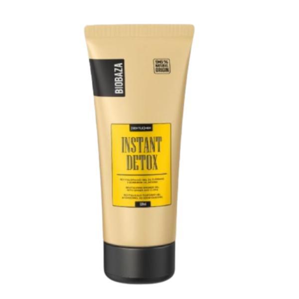 Gel de dus natural pentru barbati instant detox (ghimbir si cuisoare) biobaza 220 ml