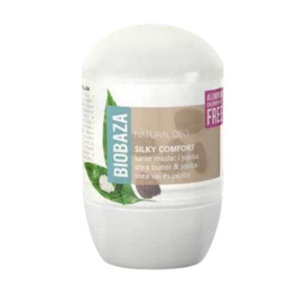 Deodorant natural pentru femei silky comfort (shea si jojoba) biobaza, 50 ml