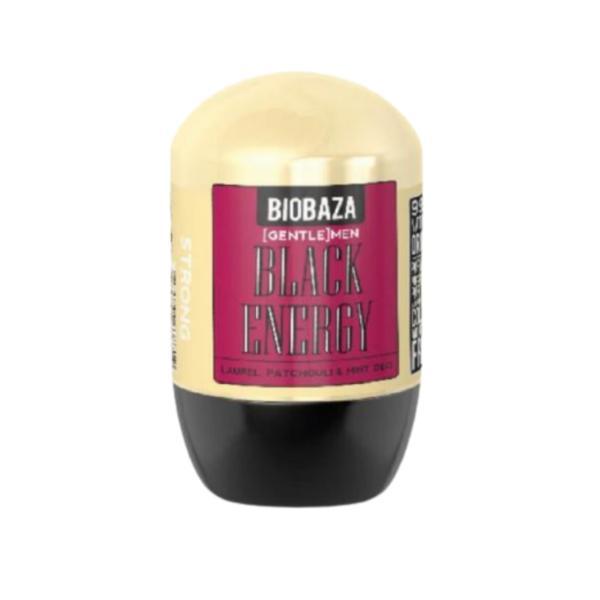 Deodorant natural barbati Biobaza Black Energy (dafin si patchouli), 50 ml Biobaza imagine 2022